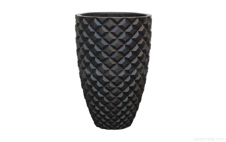 FİBER DEKORATİF SAKSI DS08